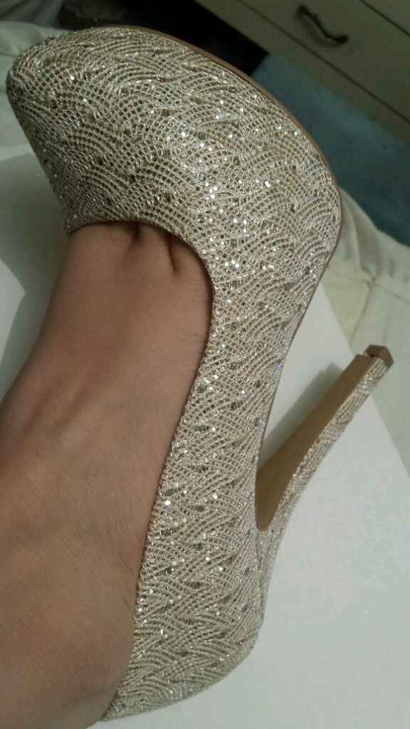 Listos mis zapatos :) - 1