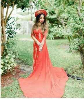 Novias con vestidos a color: (¿por qué siempre blanco?) - 1