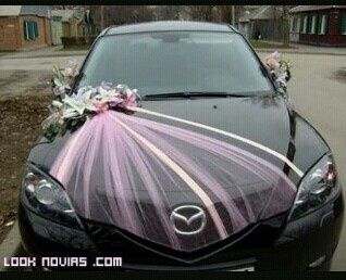 Decoracion de coche de la novi - 2
