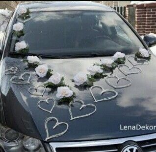 Decoracion de coche de la novi - 3