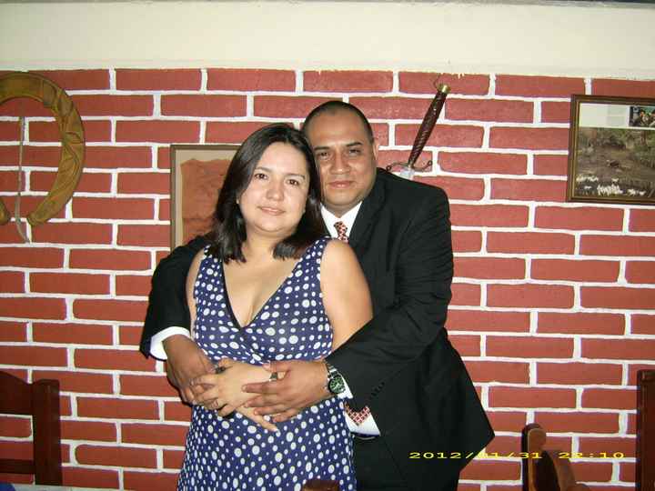 Cena de primer año juntos....