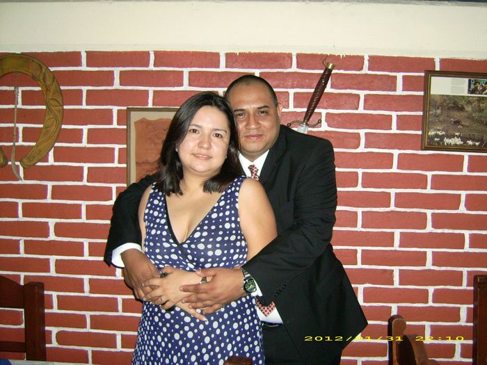 Cena de primer año juntos....