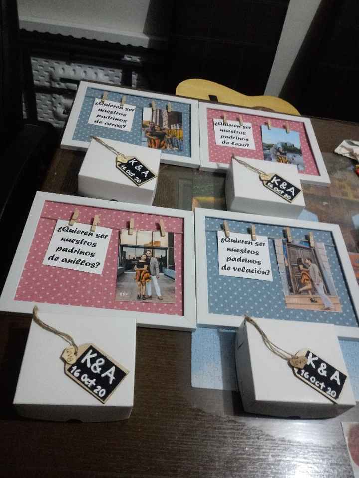 Detalle a padrinos❤ - 1