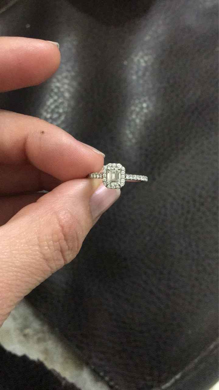 Si hubieras podido elegir el anillo de compromiso.. - 1