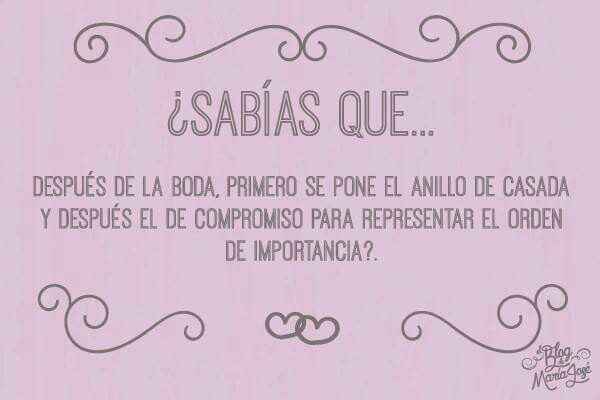 En realidad como va el orden de los anillos en la boda ???? - 1