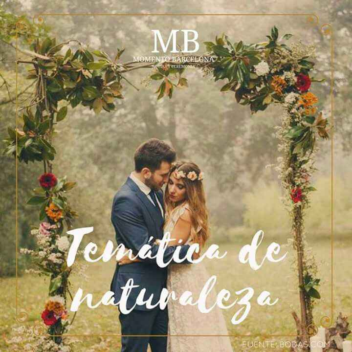 Temáticas de boda - 1