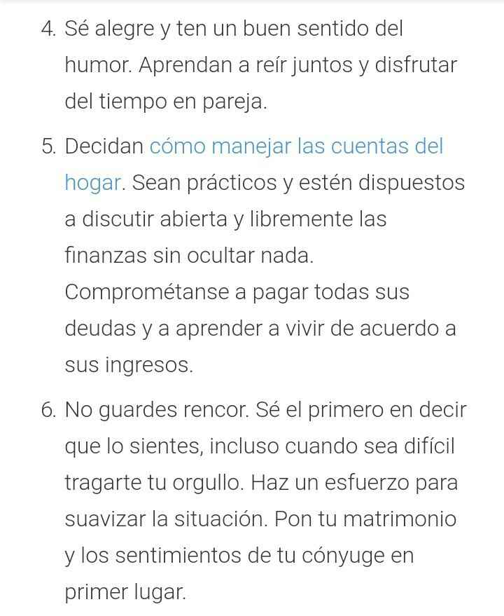 25 consejos para tu matrimonio - 2