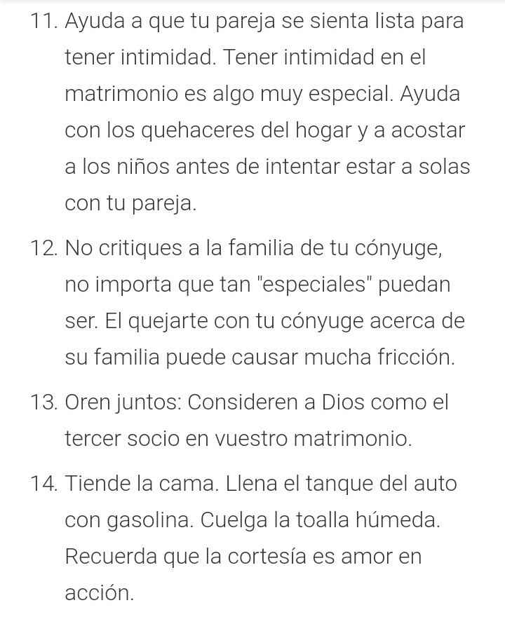 25 consejos para tu matrimonio - 4