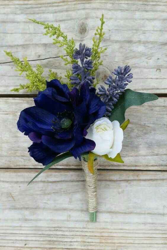 Combinaciones de colores en azul  y blanco - 9