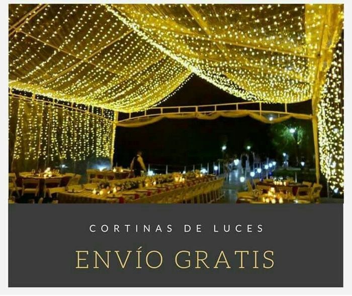 Cortinas de luces led - 1