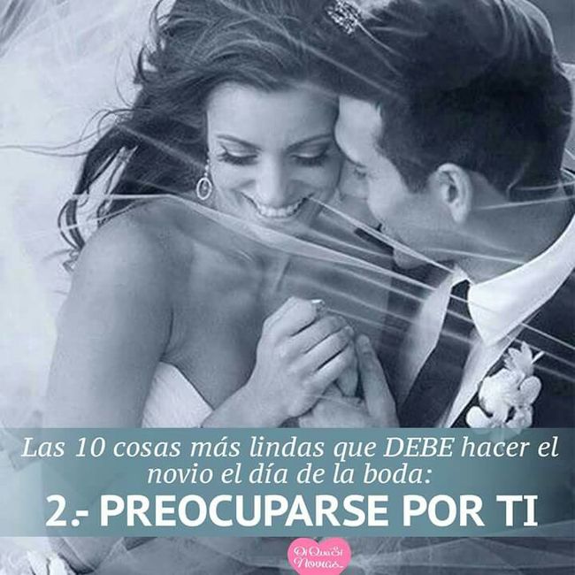 10 cosas que debe hacer tu fm el día de la boda - 2