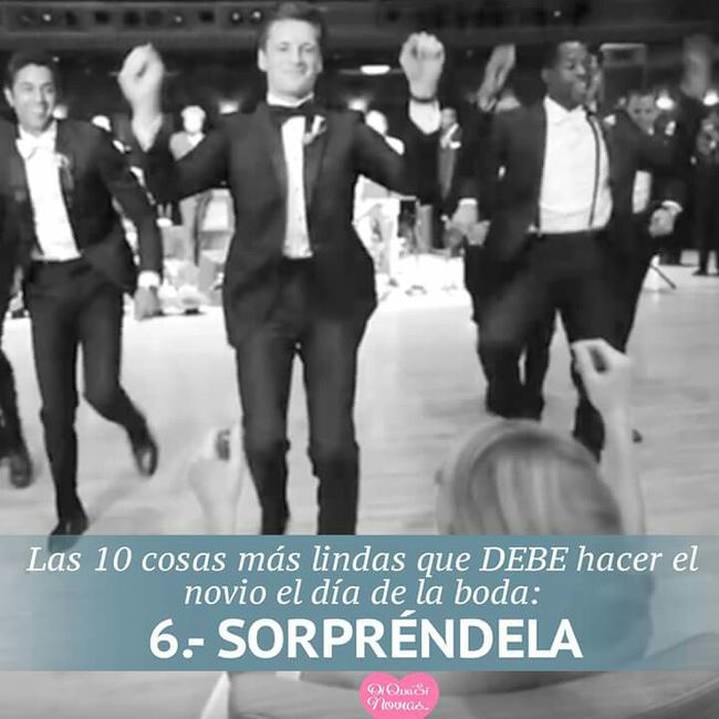 10 cosas que debe hacer tu fm el día de la boda - 6
