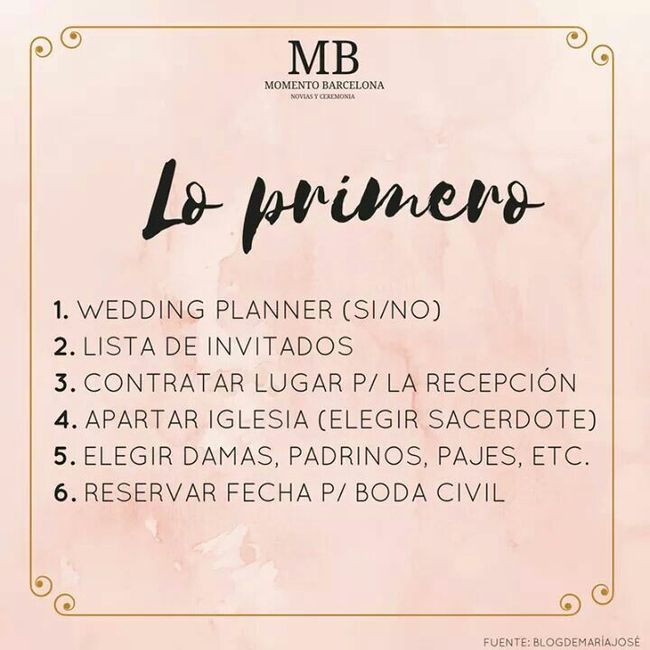 Lista de pendientes para tu boda! - 3