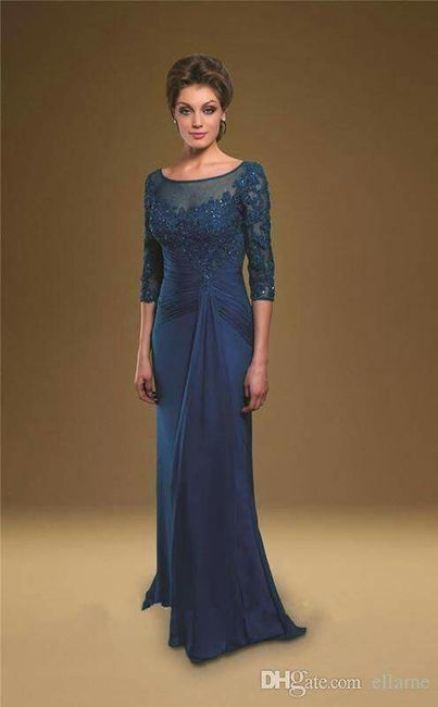 Vestidos para las mamás de los novios - 2