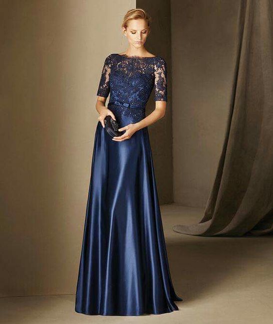Vestidos para las mamás de los novios - 7