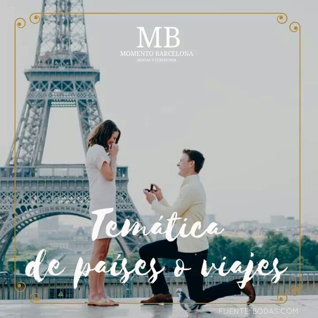 Temáticas de boda - 8