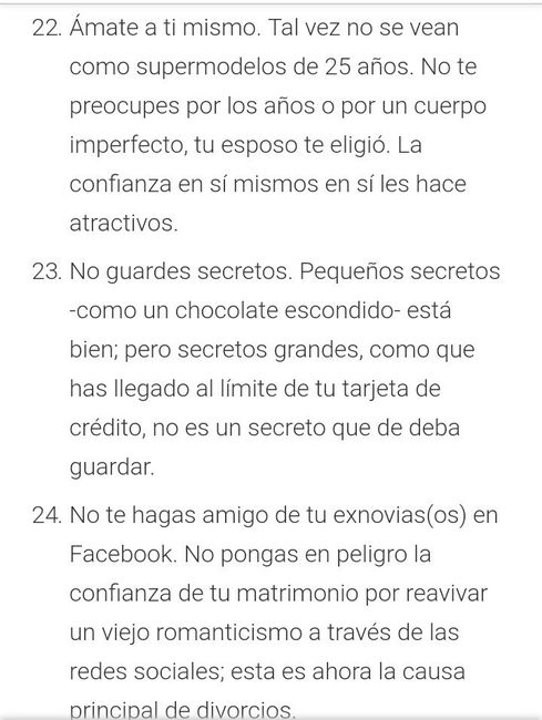 25 consejos para tu matrimonio - 7