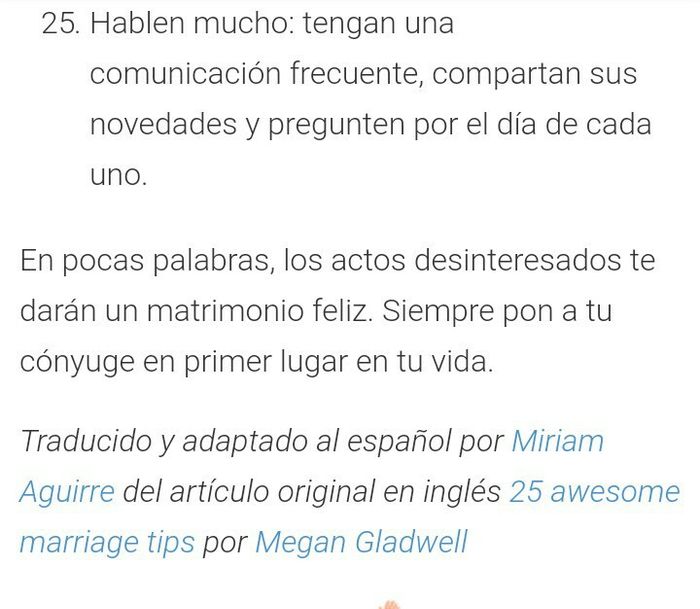 25 consejos para tu matrimonio - 8