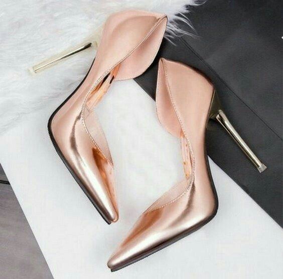 Combinaciones de colores en dorado y rosa - 16