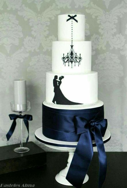 Combinaciones en negro y azul rey - 2