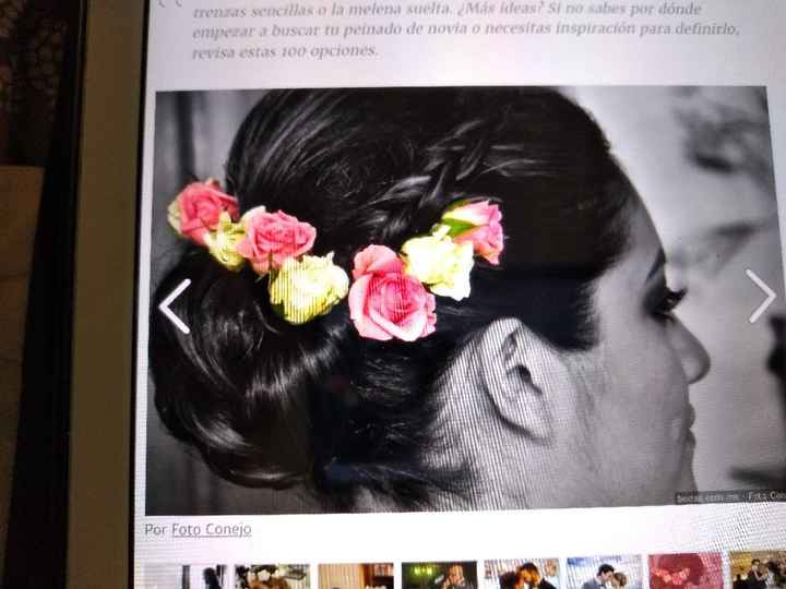 Que tipo de tocado usaron/usaran? - 1