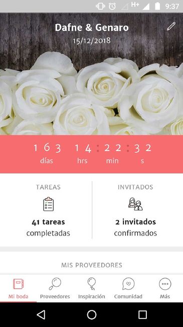 Mi contador  a un dígito 🤵👰💞 - 1