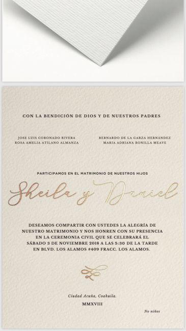 Invitaciones, ¿gasto innecesario? - 2