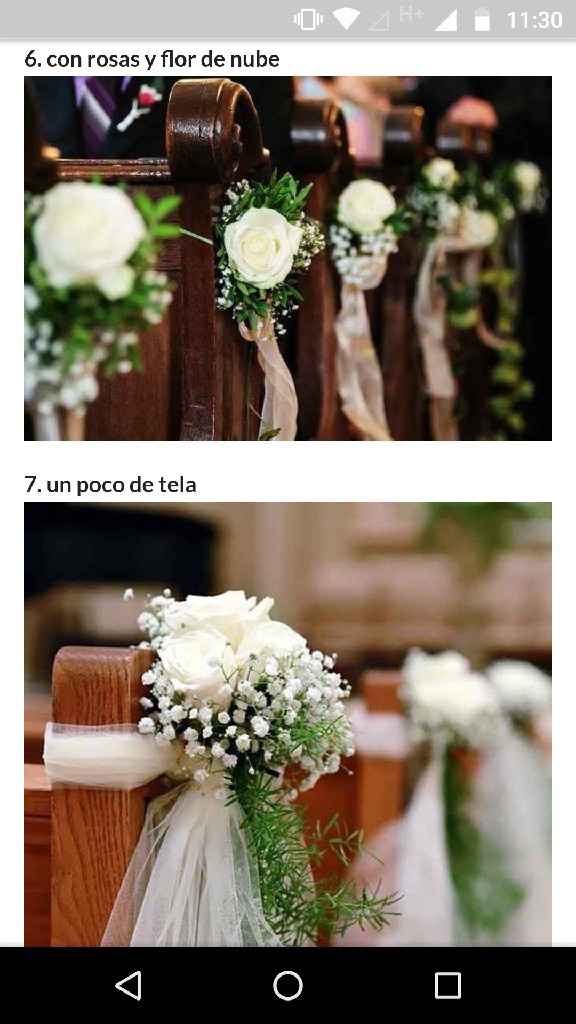 Sugerencias para decoración de Iglesia. - 1