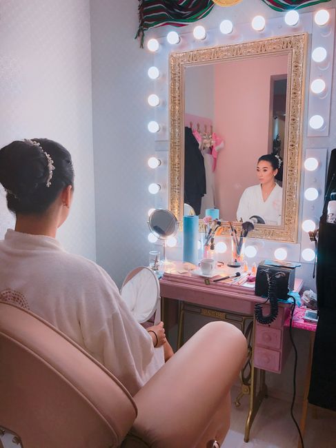  Mi prueba de maquillaje y peinado😱 - 5