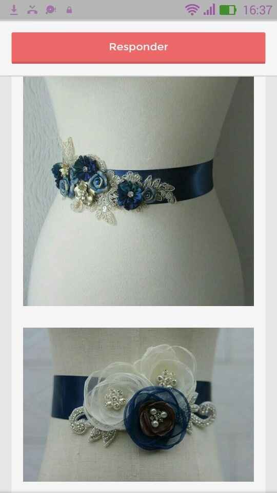¡novia fan del color azul cielo! - 2