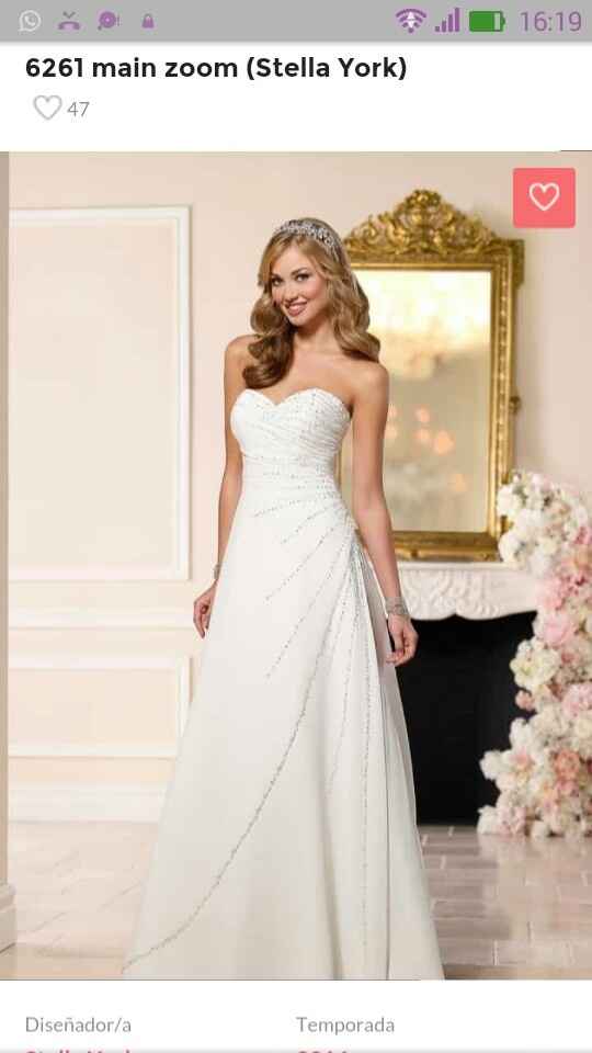 Vestido de novia sencillo o elegante - 1