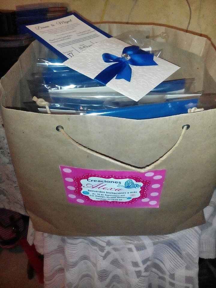 Al fin mis invitaciones - 1