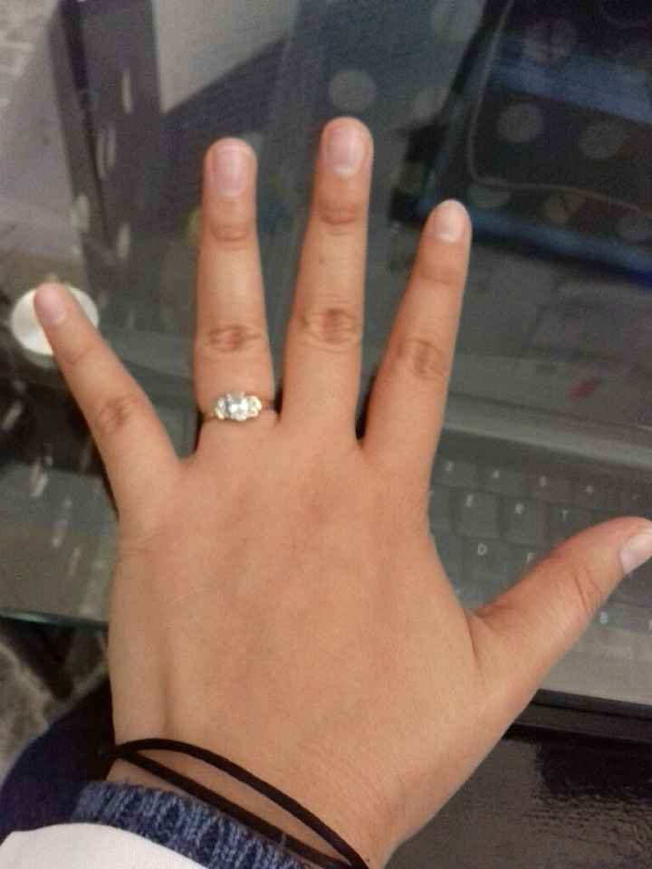 Compartan su anillo de compromiso ? - 1