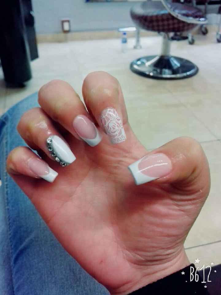 Uñas , prueba de peinado!! ☺😆 - 4