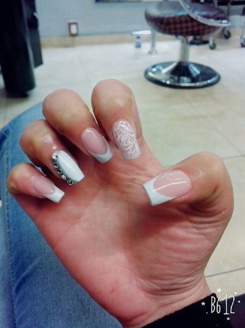 Uñas , prueba de peinado!! ☺😆 - 4