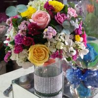 Centros de mesa en peceritas - 1