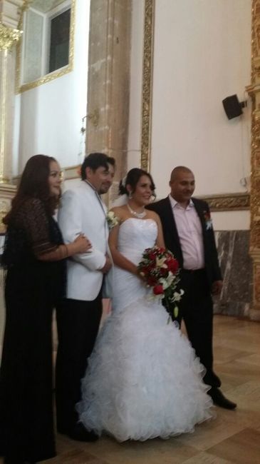 con mi cuñada y su esposo