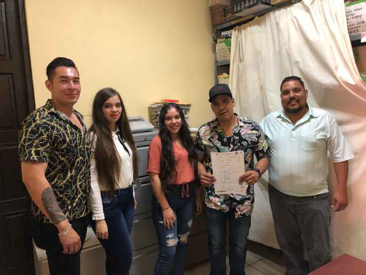 Boda civil 🥰😍 - 1