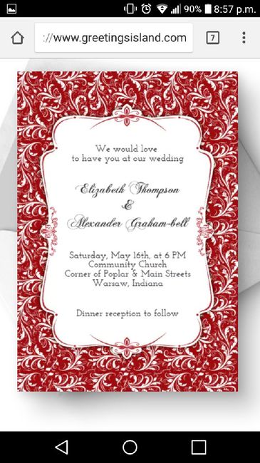 ¿Qué invitación te gusta más? - 1