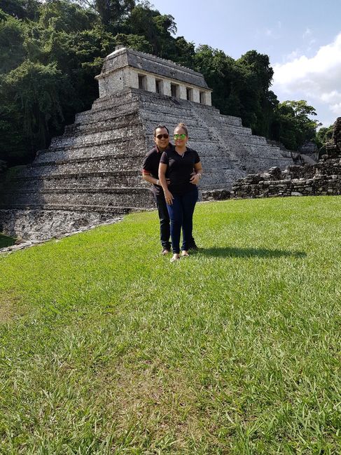 recuerdo de nuestro viaje a Palenque, Chiapas :)