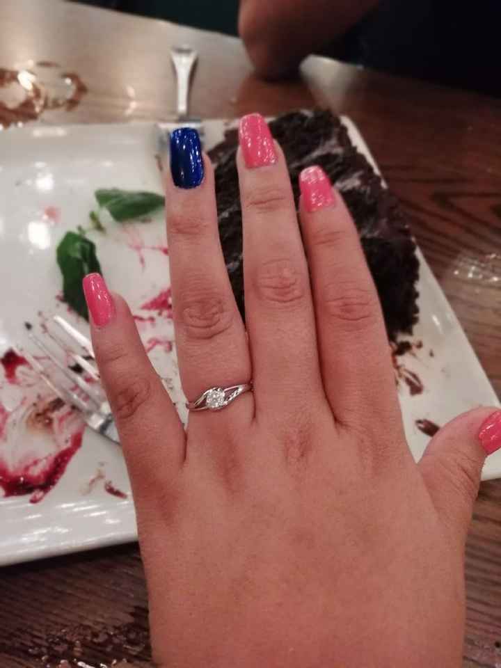 Si hubieras podido elegir el anillo de compromiso.. - 1