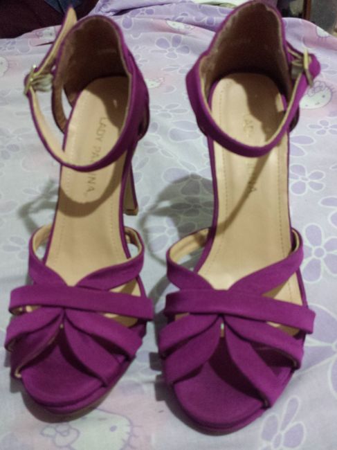 Zapatos ivory, vestido blanco ?? - 1