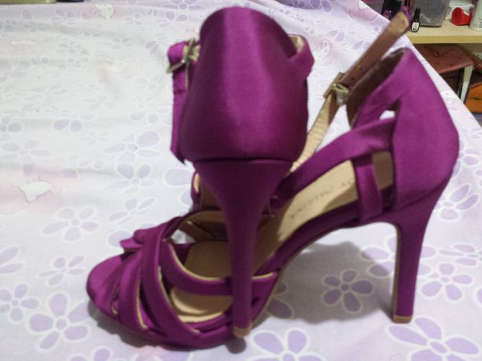 Zapatos ivory, vestido blanco ?? - 3