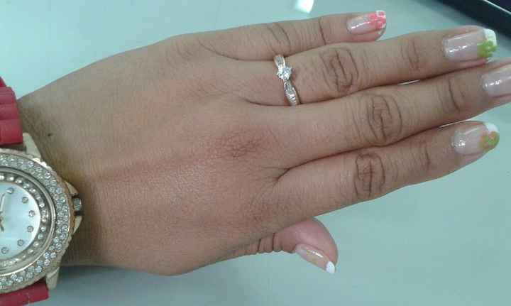 Mi anillo de compromiso!!!! - 2
