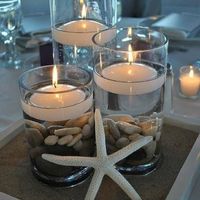 Centros de mesa playa - 2