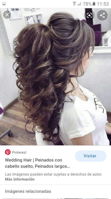 Peinado y accesorio - con velo 3