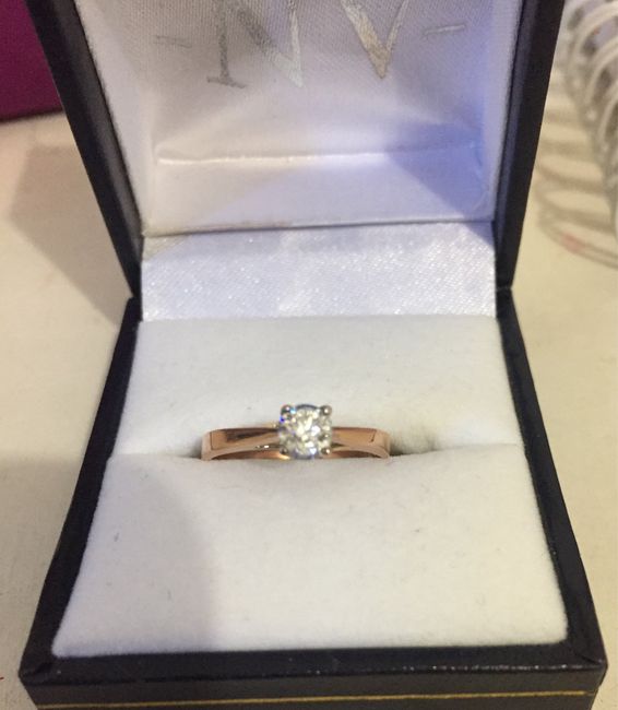 Llego mi anillo en oro rosa 💍 - 2