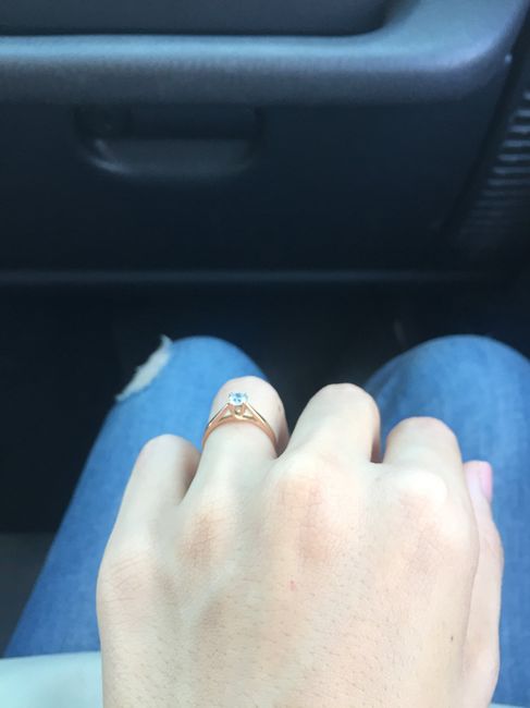 Llego mi anillo en oro rosa 💍 - 3