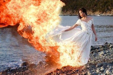 Trash the dress extremo