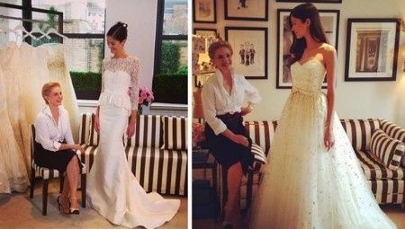 Así preparaba Carolina Herrera la colección de Otoño pero ya para el próximo año.
